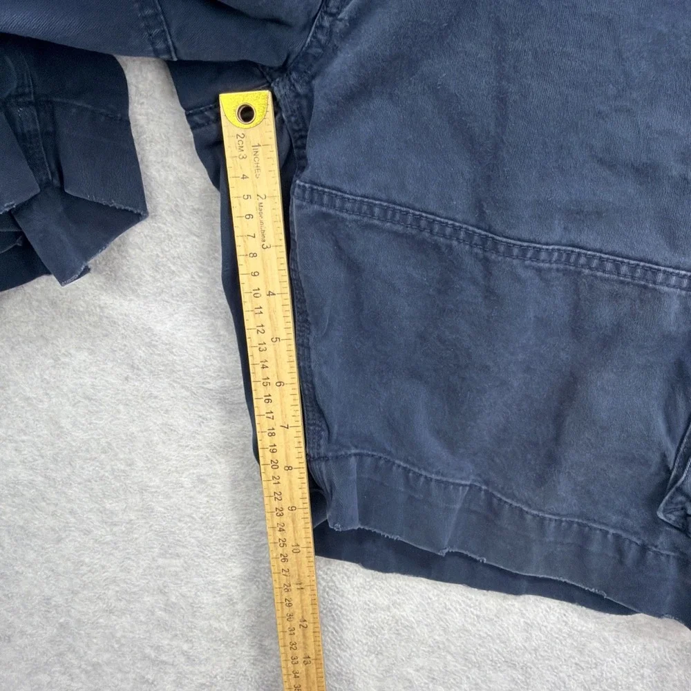 Polo Ralph Lauren Cargo Shorts Men 42 Navy Paratrooper Gellar Fatigue Preppy Y2K